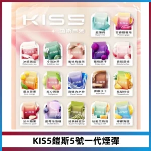 KIS5煙彈 KISS鎧斯5號一代菸彈|兼容一代主機#台灣現貨#